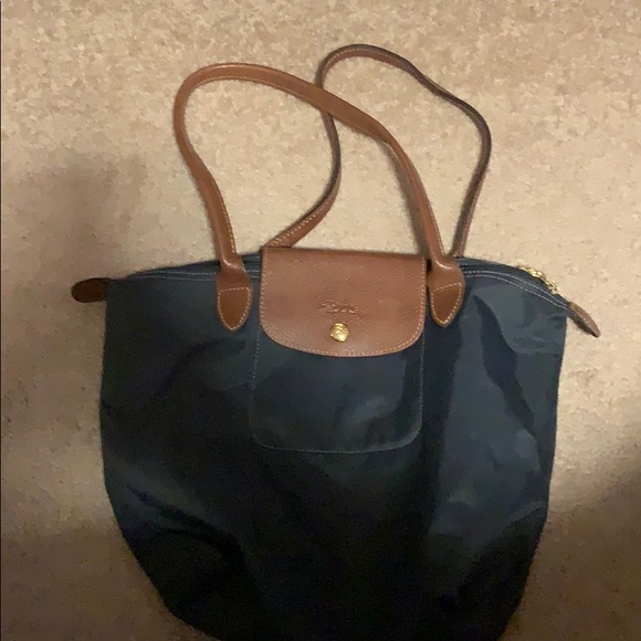 Longchamp Handbags - Longchamp Navy Le  Pliage
